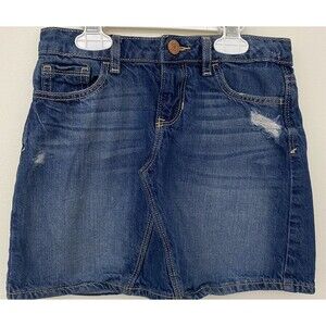 Gap Kids Denim Jeans Mini Skirt 8 Years Pre Owned